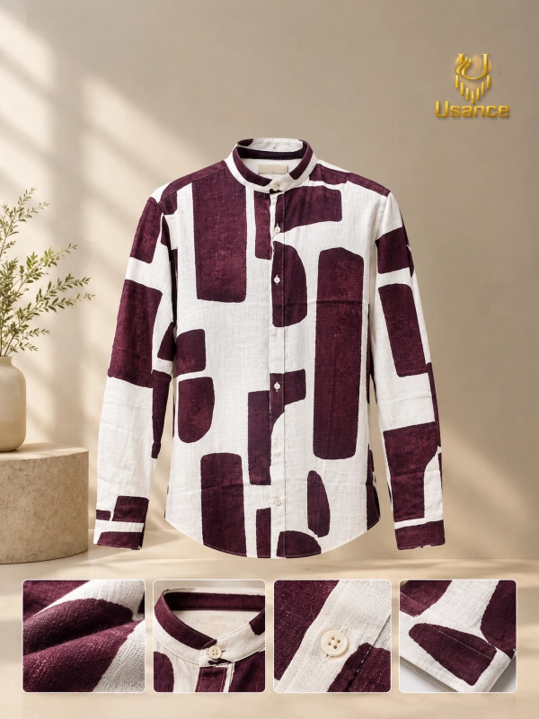 print-casual shirt